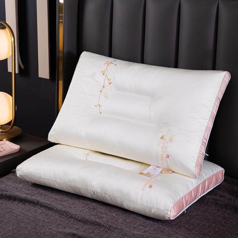 高弹蚕丝蛋白枕分区定型枕头单人立体中枕轻奢再生纤维素护颈枕芯,3C数码配件,其它配件,淘宝优惠券,粉丝福利购,淘宝优惠卷