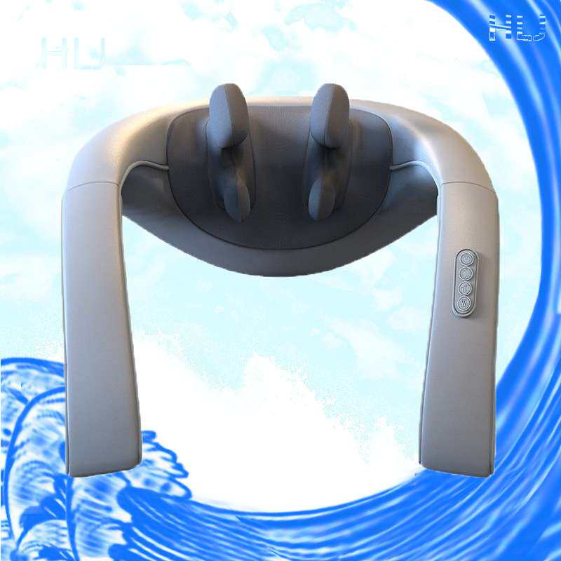 颈部按摩仪护颈肩颈脖子颈椎按摩器u型多功能揉捏推拿批肩电动