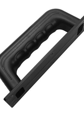 ABS长方形塑料握把配件黑色手柄