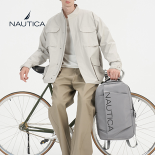 NAUTICA/诺帝卡双肩包背包大容量旅行书包电脑包出差旅行商务包