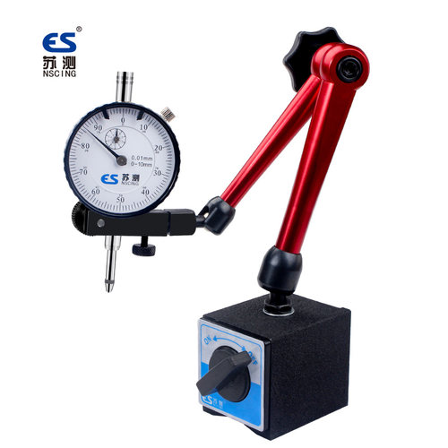 磁力表座强磁万向百分表强力磁铁磁性底座v型铁固定机械v型架苏测