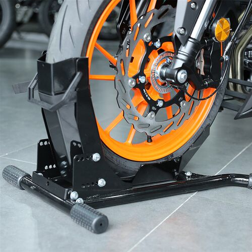 通用重型摩托车驻车前后r轮停车器停车器起车架保养可升降维修工