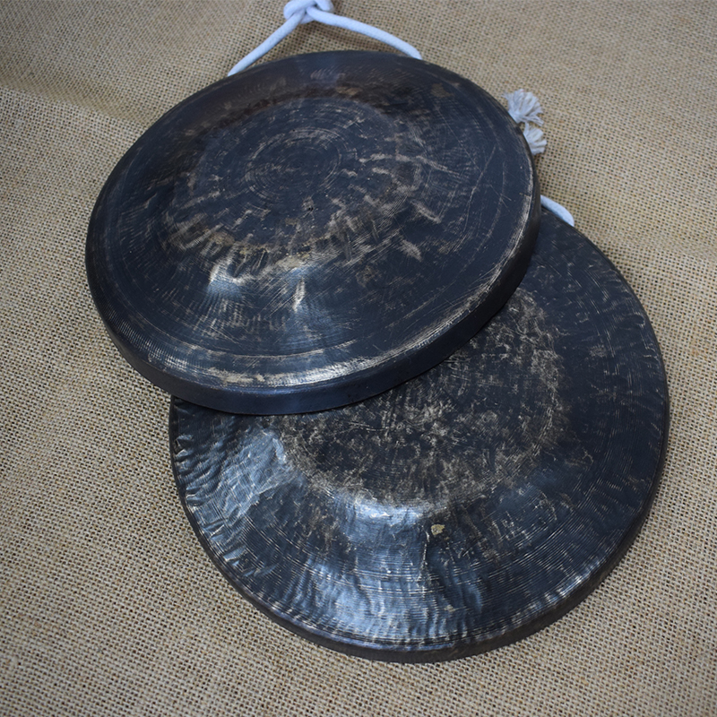 青铜老式旧锣高中低音手锣28 3x0苏锣31 33 36虎音锣老铜勾锣黑锣