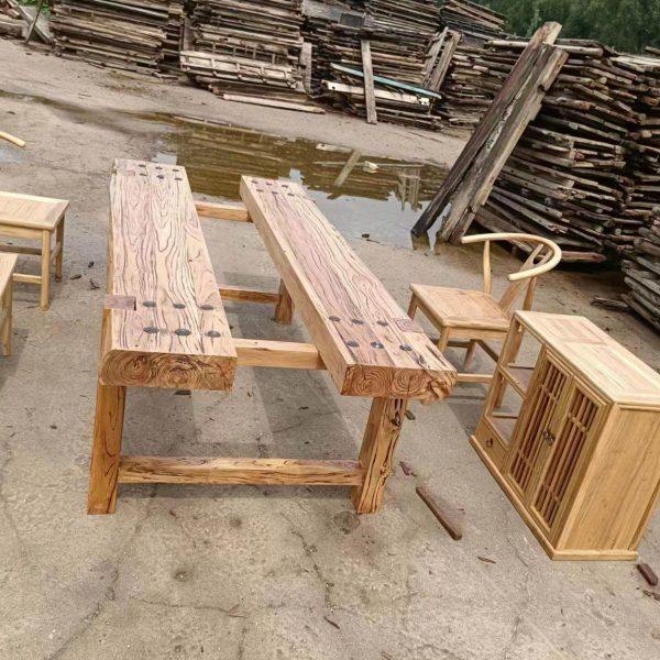 老榆木茶桌新中式循环流水茶台禅意茶几养鱼公泡茶桌椅实木茶桌,商业/办公家具,茶台/茶桌,淘宝优惠券,粉丝福利购,淘宝优惠卷