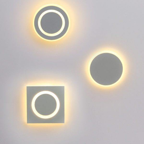 低压氛围方圆形超小地脚壁灯loft创意个性装饰过道楼梯踏步小夜灯,家装灯饰光源,感应灯,淘宝优惠券,粉丝福利购,淘宝优惠卷