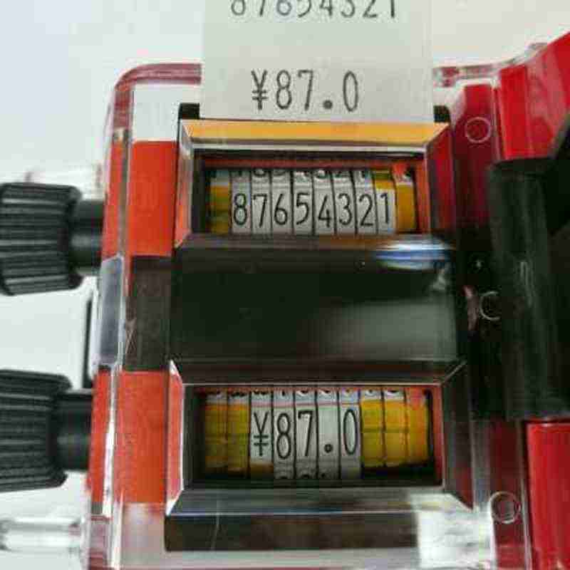 双排标价机6600打码机日期打价器超市打M价机商品价格标签机o