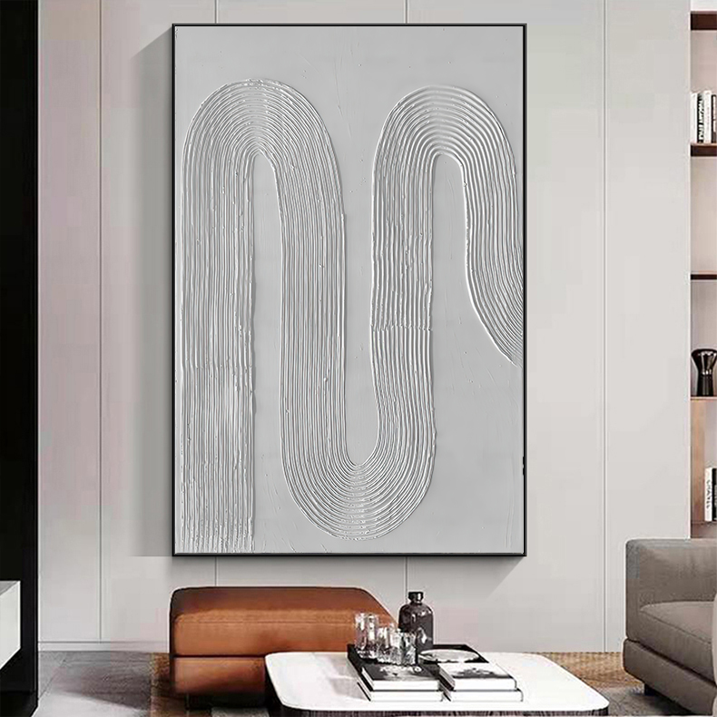 极简抽象玄关装饰画现代简约样板间挂画轻奢风客厅沙发背景墙壁画