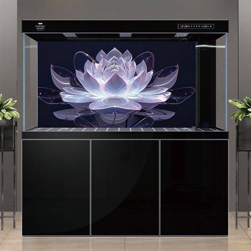 鱼缸背景贴纸立体莲莲花星空背景鱼缸贴纸定制,宠物/宠物食品及用品,底柜/落地缸,淘宝优惠券,粉丝福利购,淘宝优惠卷