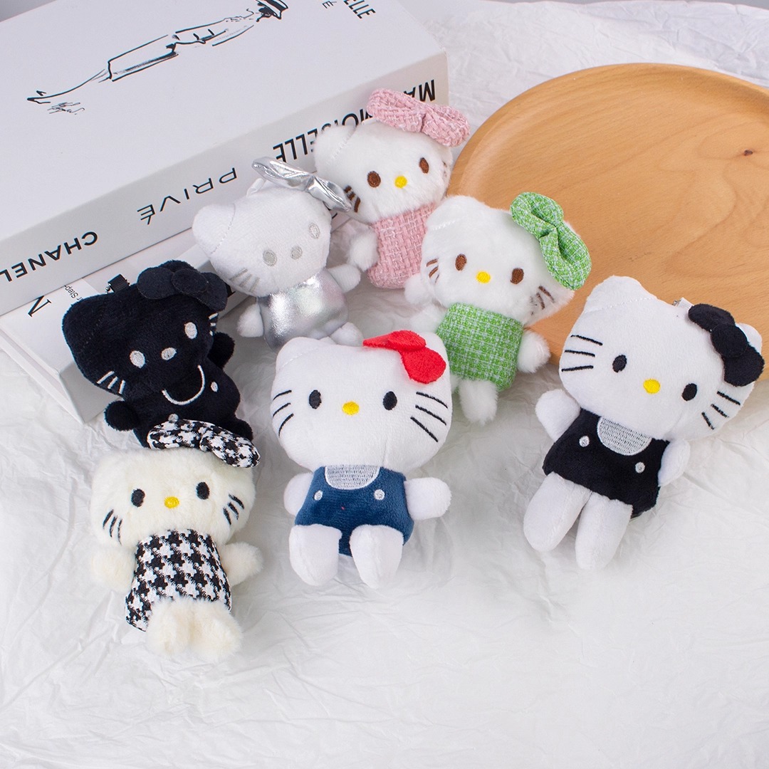 KT猫玩偶婚庆diy礼品花束配件花店花艺包装纸ins公仔摆摊鲜花