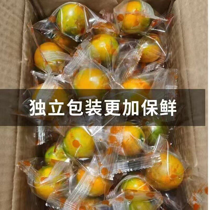 纯甜带皮吃当季新鲜水果广西融安金桔滑皮金桔孕妇水果整箱包邮