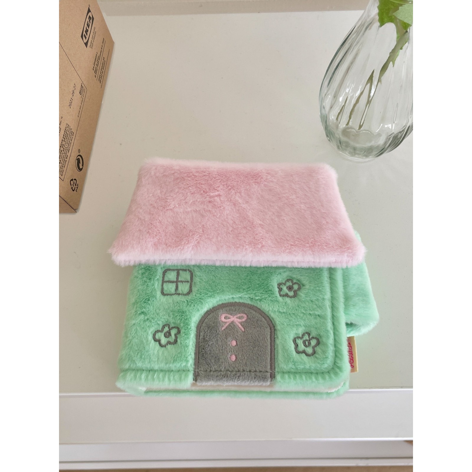 少女玩心梦想小屋毛绒卡册一宫格活页拍立得相册爱豆专辑小卡收纳