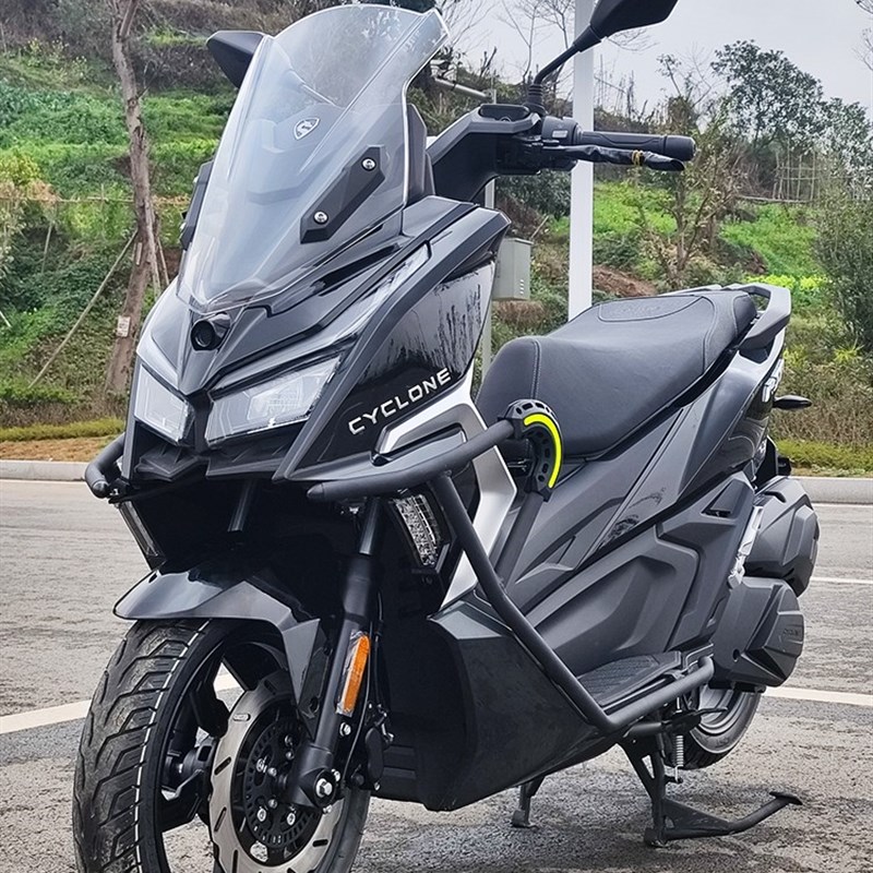 适用宗申a赛科龙 RT1后货架靠背前后护杠RT2防摔护杠RT3保险杠改