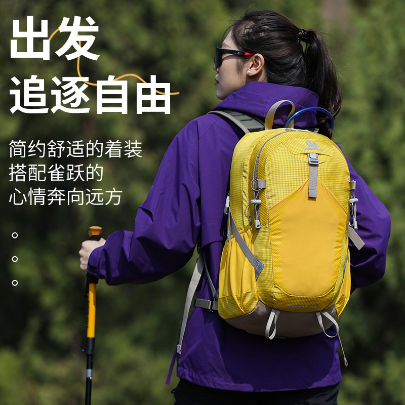 金狮伟奇耐磨大容量登山双肩包