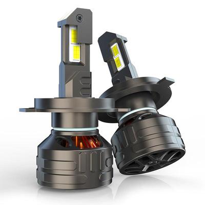 爆款V25—H4大功率LED汽车大灯 超强解码 12000LM