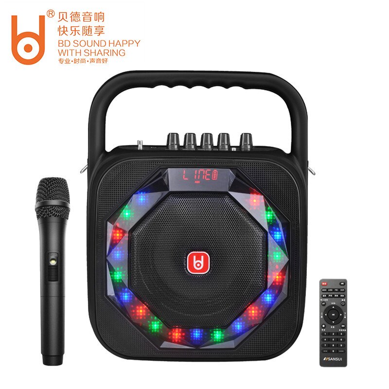 贝德音响小型便携式广场舞音响图片
