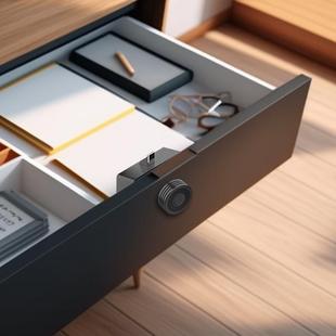 奇点F126F128F130储物柜梳妆台指纹锁抽屉智能电子锁