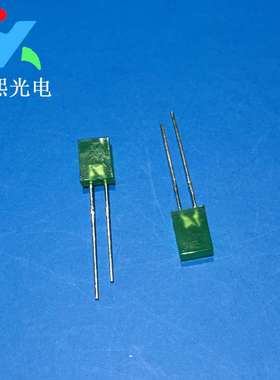 短脚257绿发黄绿发光二极管 黄绿色led直插灯珠 2*5*7绿灯