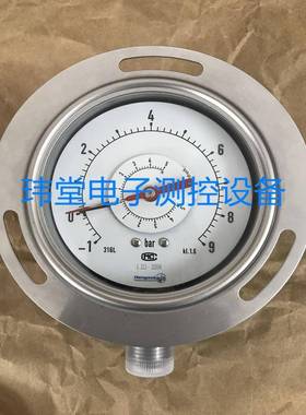 现货DIR100双针双管差压表-1...9bar德国Hengesbach