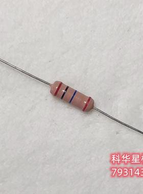 小功率圆柱形玻璃釉电阻RI401/4W-5w10k-50M厂价直销