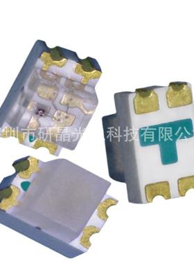 0805自闪白色led灯珠白色单闪通电自闪高亮发光三极管