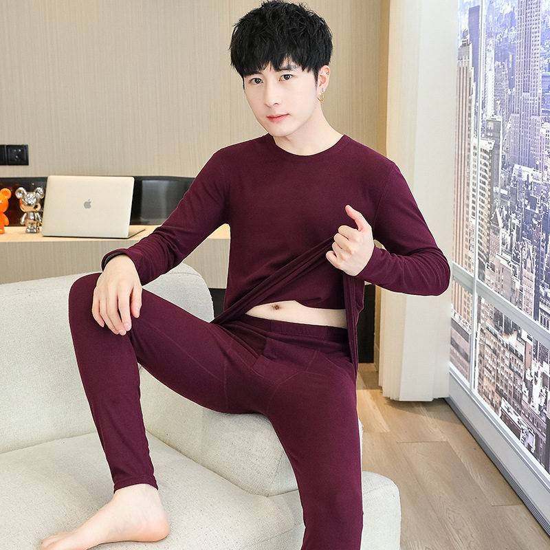 官方旗舰店保暖内衣男加绒加厚士套装无痕薄绒酒红色秋衣秋裤打底,女士内衣/男士内衣/家居服,保暖套装,淘宝优惠券,粉丝福利购,淘宝优惠卷