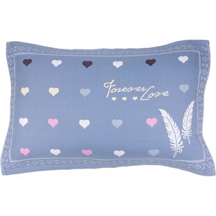 天阳三层纱布纯棉枕巾一对装欧式情侣单人吸汗透气四季用枕头盖巾