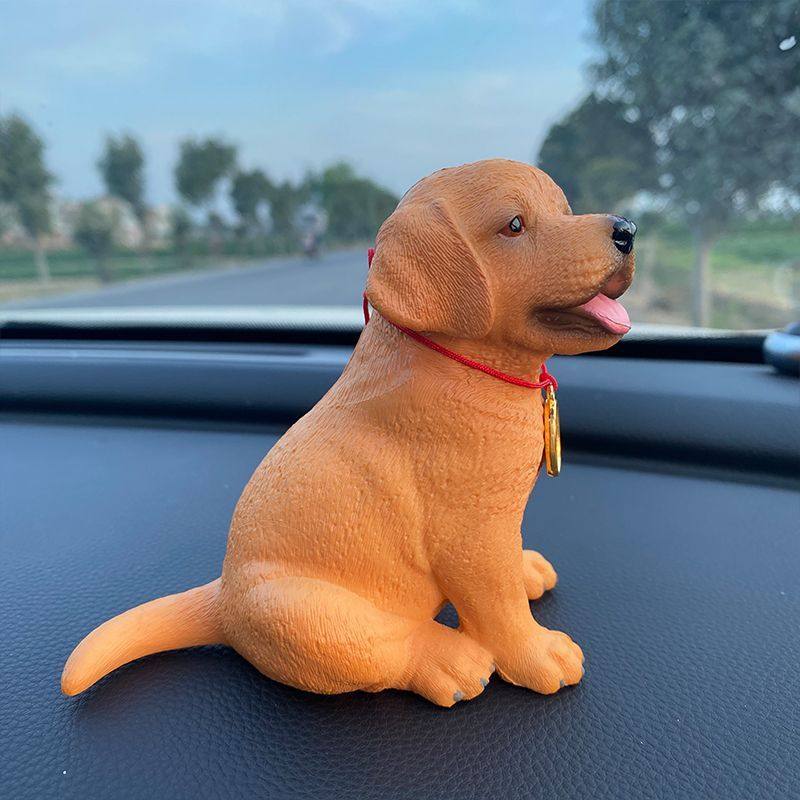 汽车狗摆件汽车车内饰品摆件2024新款网红拉布拉多仿真狗狗装饰摆,汽车用品/电子/清洗/改装,摆件,淘宝优惠券,粉丝福利购,淘宝优惠卷