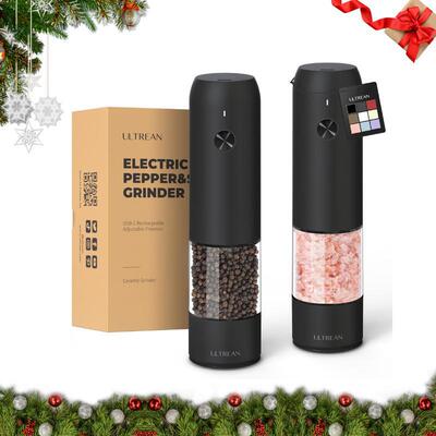 Electric Salt Pepper Grinder Sets Rechargeable