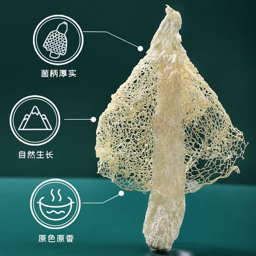 富昌竹荪50g短裙竹笙煲汤火锅