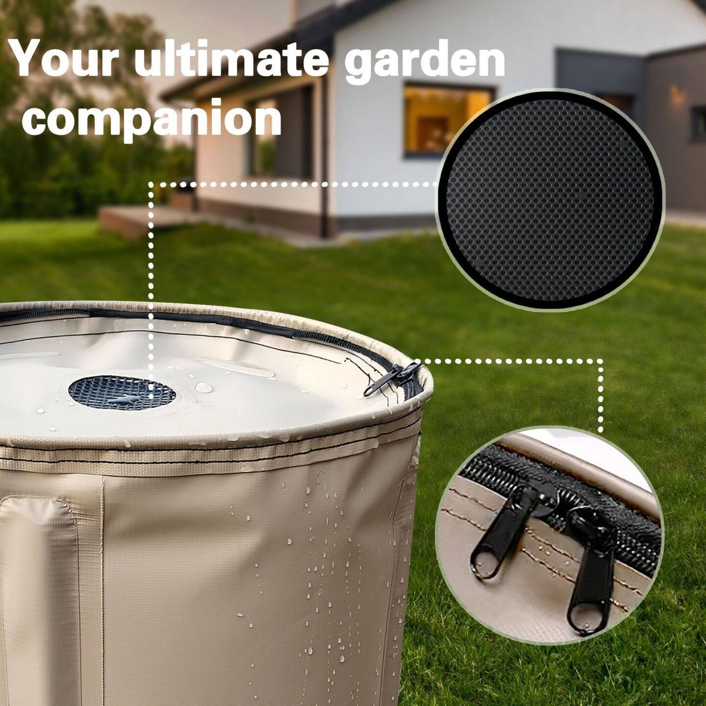 雨水收集器家用折叠蓄水桶便携大容量户外多功能桶水箱鱼池,户外/登山/野营/旅行用品,水桶,淘宝优惠券,粉丝福利购,淘宝优惠卷