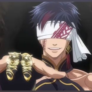 秦始皇眼罩终末的女武神 始皇帝蒙眼带可视COS秦始王嬴政眼罩可以