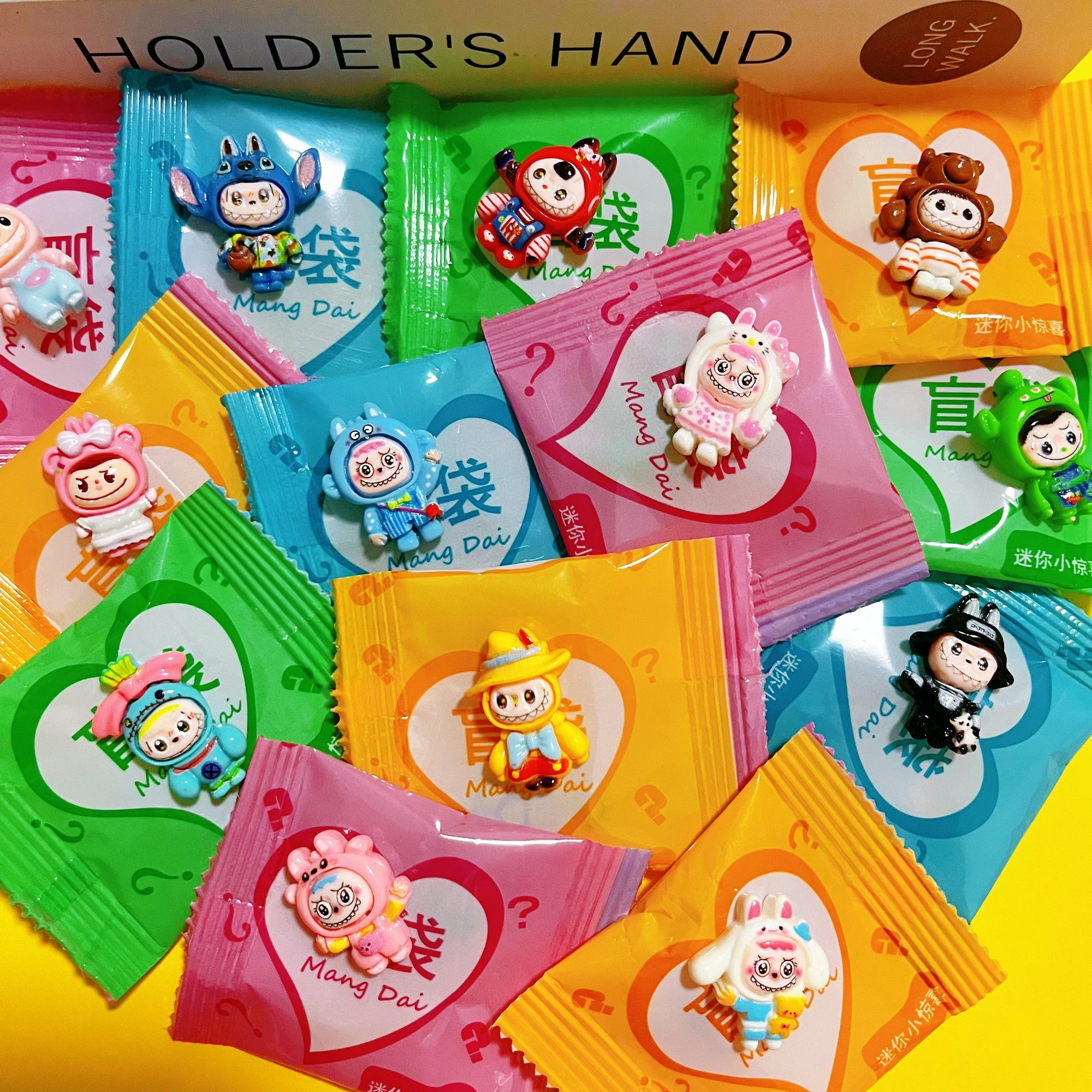 新款labubu 盲袋卡通可爱惊喜diy创意儿童玩具小礼品活动奖品礼物