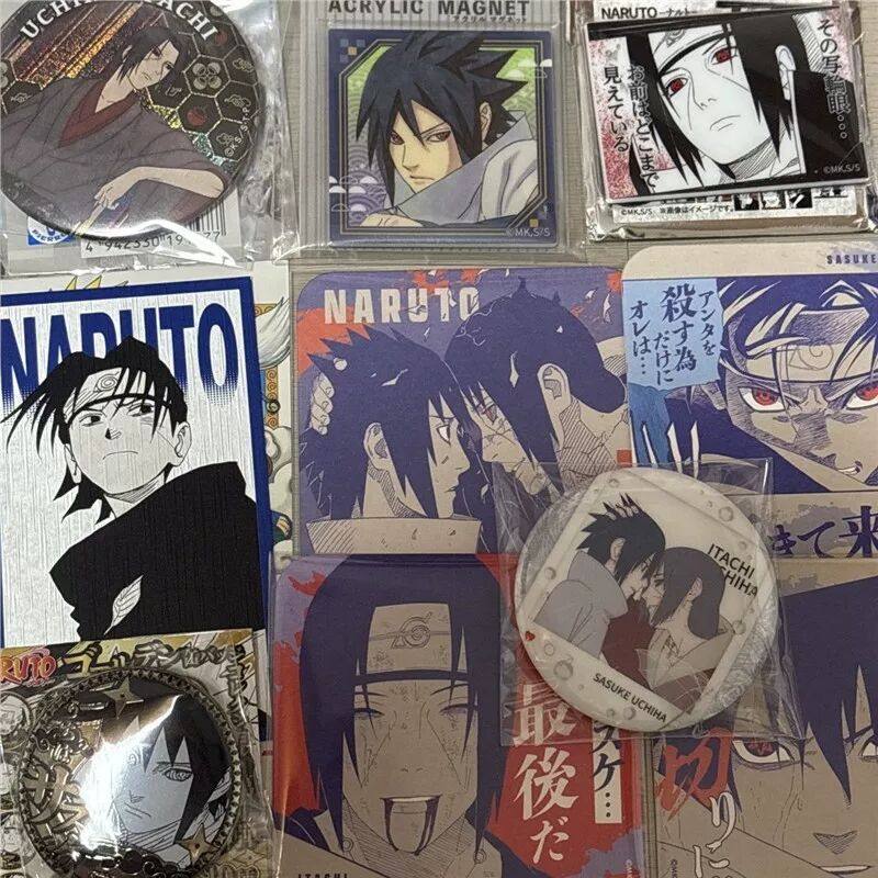 日谷正版火影忍者宇智波鼬佐助杯垫日系雕金吧唧成田机场冰箱贴,模玩/动漫/周边/娃圈三坑/桌游,动漫徽章/立牌,淘宝优惠券,粉丝福利购,淘宝优惠卷
