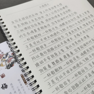 毛不易歌词本语录练字帖明星周边簪花小楷鲸落体学生成人钢笔临摹