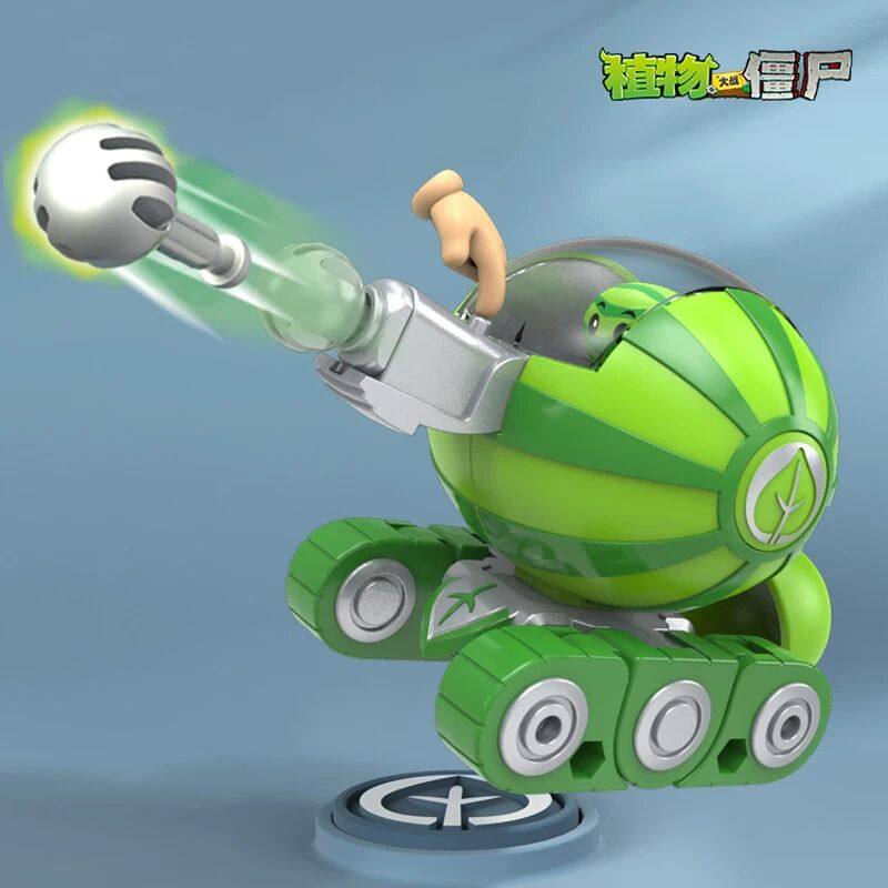 正版植物大战僵尸2西瓜投手男孩仿真弹射儿童变形合体玩具疆尸礼,玩具/童车/益智/积木/模型,仿真/动物玩偶,淘宝优惠券,粉丝福利购,淘宝优惠卷