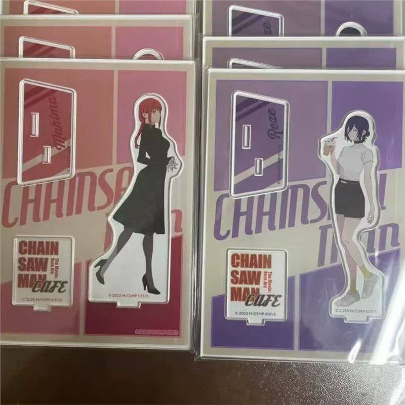 电锯人 蕾塞篇 蕾塞玛奇玛cafe咖啡厅联动立牌亚克力摆件收藏,模玩/动漫/周边/娃圈三坑/桌游,动漫徽章/立牌,淘宝优惠券,粉丝福利购,淘宝优惠卷