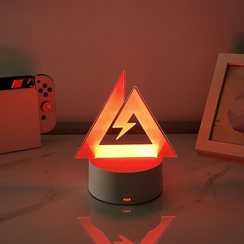 三角洲行动周边小夜灯曼德尔砖手办房间摆件景品氛围装饰床头台灯,家装灯饰光源,小夜灯,淘宝优惠券,粉丝福利购,淘宝优惠卷
