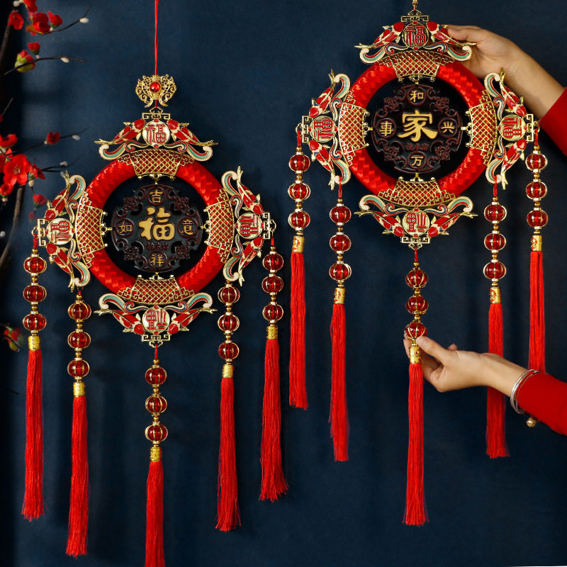 春节乔迁装饰桃木中国结新家新居挂饰玄关福字挂件新年装饰用品,节庆用品/礼品,中国结,淘宝优惠券,粉丝福利购,淘宝优惠卷