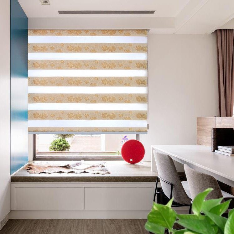 柔纱帘卷帘百叶窗帘遮光升降卷拉式免打孔卧室书房防水简约透气