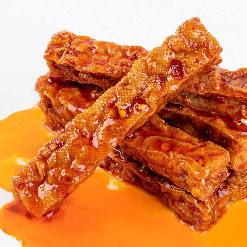 0添加防腐剂虎皮豆干一口爆汁彭记轩湖南特产麻辣休闲零食豆腐干