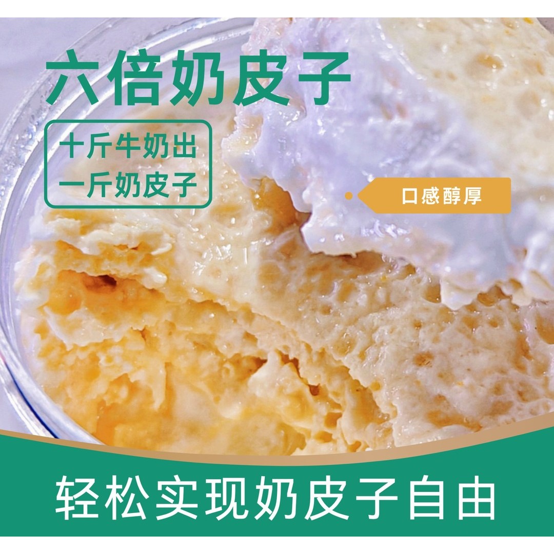 内蒙奶皮子超级加倍7倍plus老酸奶古法工艺两层皮子酸奶顺丰