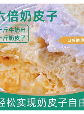 内蒙奶皮子超级加倍7倍plus老酸奶古法工艺两层皮子酸奶顺丰包邮