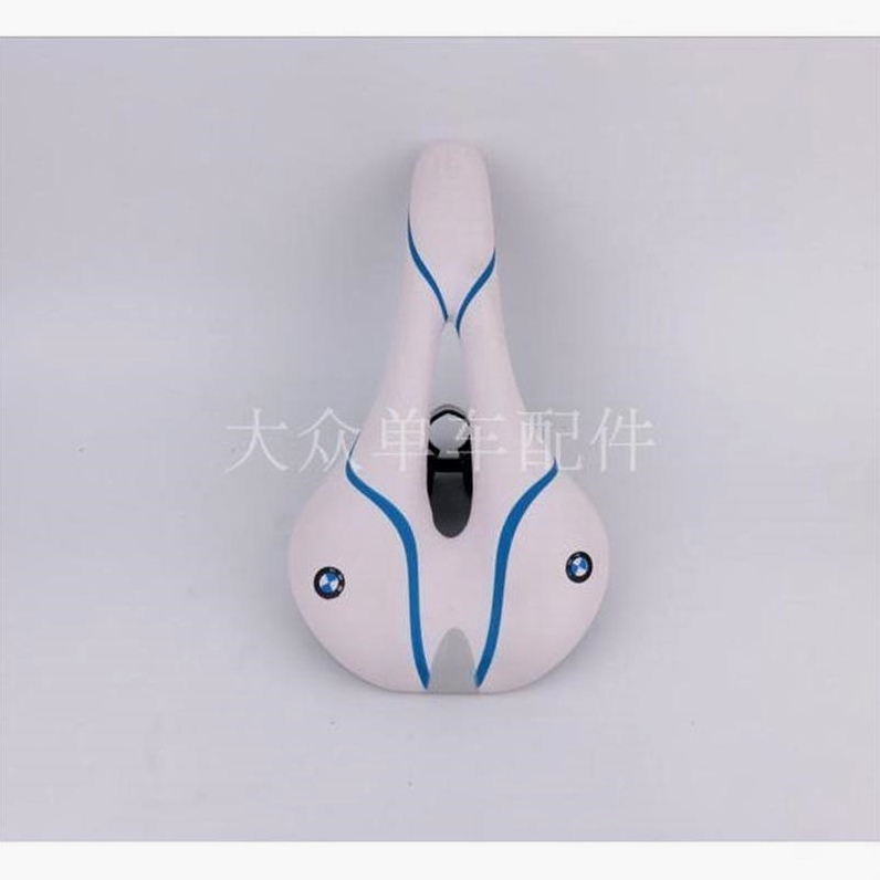 宝马黑白鞍座山地自行车车座子山地车坐垫加宽加厚舒适中空配件