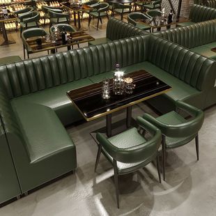 定制酒吧KTV卡座奶茶店烧烤店餐咖啡厅茶楼卡座音乐清吧桌椅组合