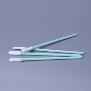总长70MM 无尘布头棉签2802A 无尘净化绿杆棉签 光学镜头擦拭棒