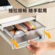 宿舍桌面收纳盒抽屉式 学生文具手账整理盒办公室杂物盒子透明防尘