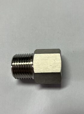 材质316L 不锈钢内外丝转换接头 内牙M20x1.5 外牙ZG1/2 60mpa