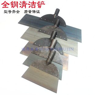养殖场清粪铲纯钢鸡粪铲鸡屎铲大中小号猪粪铲子养鸡畜牧用品刮粪