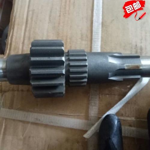 五征农用三轮配件  n五征四挡带齿轴 16牙轴   新四挡变速箱带齿