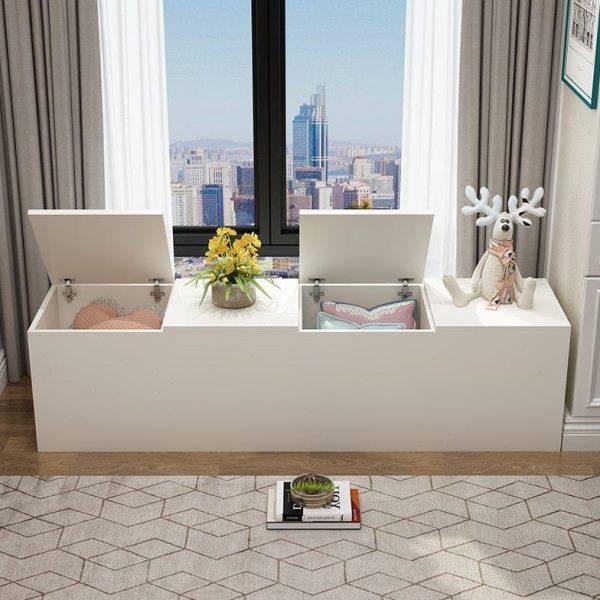 定制简约阳台飘窗柜储物柜可坐飘窗收纳窗台榻榻米上翻门矮柜地柜,住宅家具,飘窗柜,淘宝优惠券,粉丝福利购,淘宝优惠卷